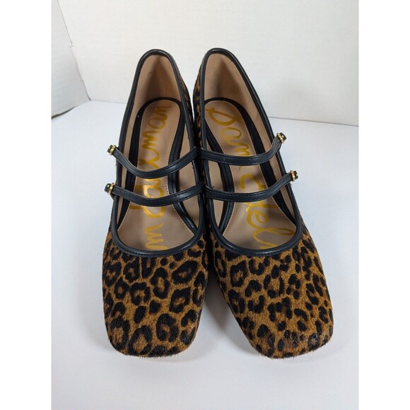 Sam Edelman Shoes - Sam Edelman Leopard Print Mary Jane Heels